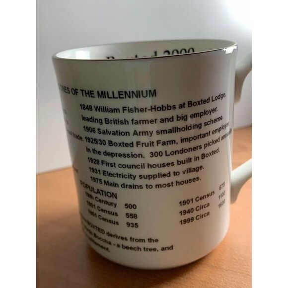 Boxted, England 2000 Mug Norfolk China Norwich England 3.25” - Picture 3 of 8